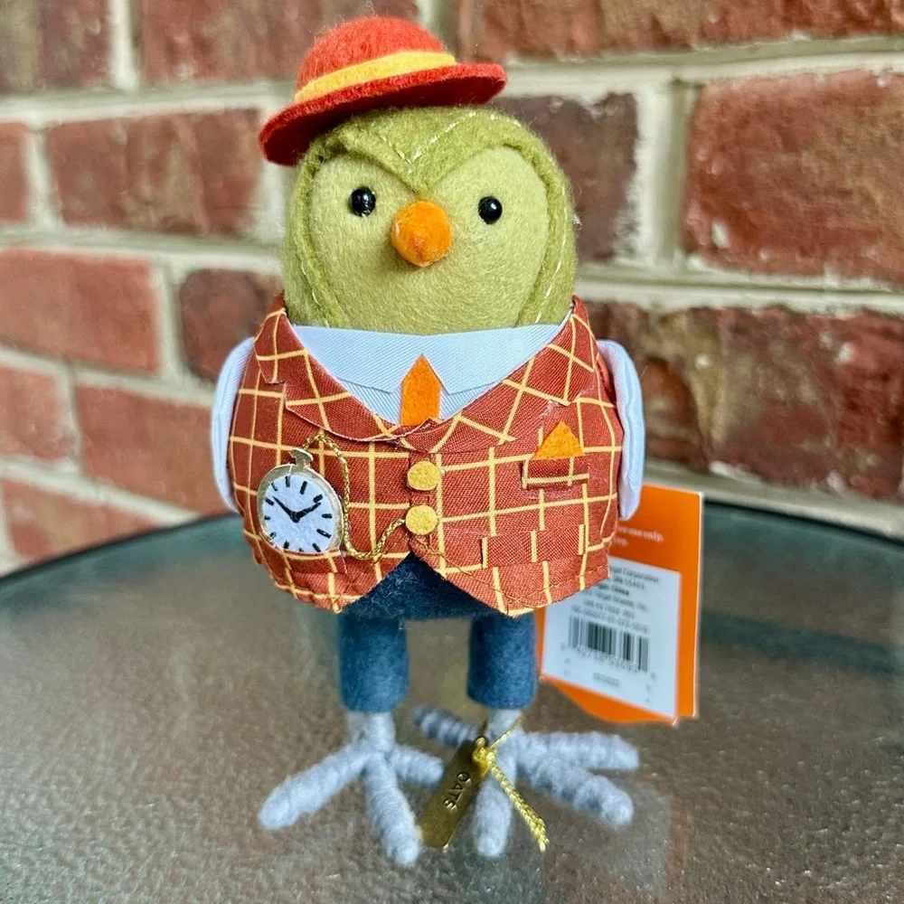 Target Featherly Friends Hyde & EEK! Halloween Green Top Hat & Vest Bird